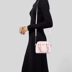 Kate Spade Light Pink Leather Crossbody Bag York Cedar Street Mini Maise
